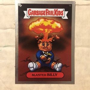 RARE GarbagePailKids-Blasted Billy